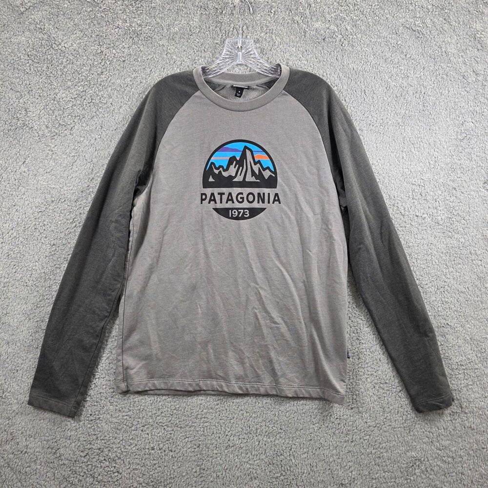 Patagonia Men's Fitz Roy Scope Lightweight Crew Sweatshirt fleece Size M
